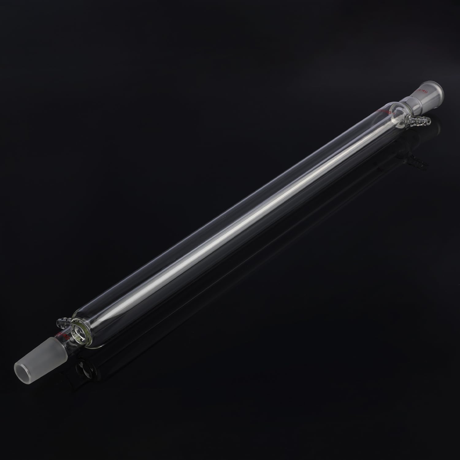 stonylab Liebig Condensador, Vidrio de Borosilicato Liebig Condensador con 24/40 Junta, Longitud de la Chaqueta 500 mm, Cristalería de Destilación de Condensación de Laboratorio
