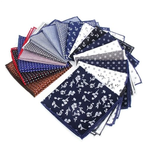 Pañuelos de bolsillo para hombre y mujer con estampado floral para chaquetas y trajes de gala 2