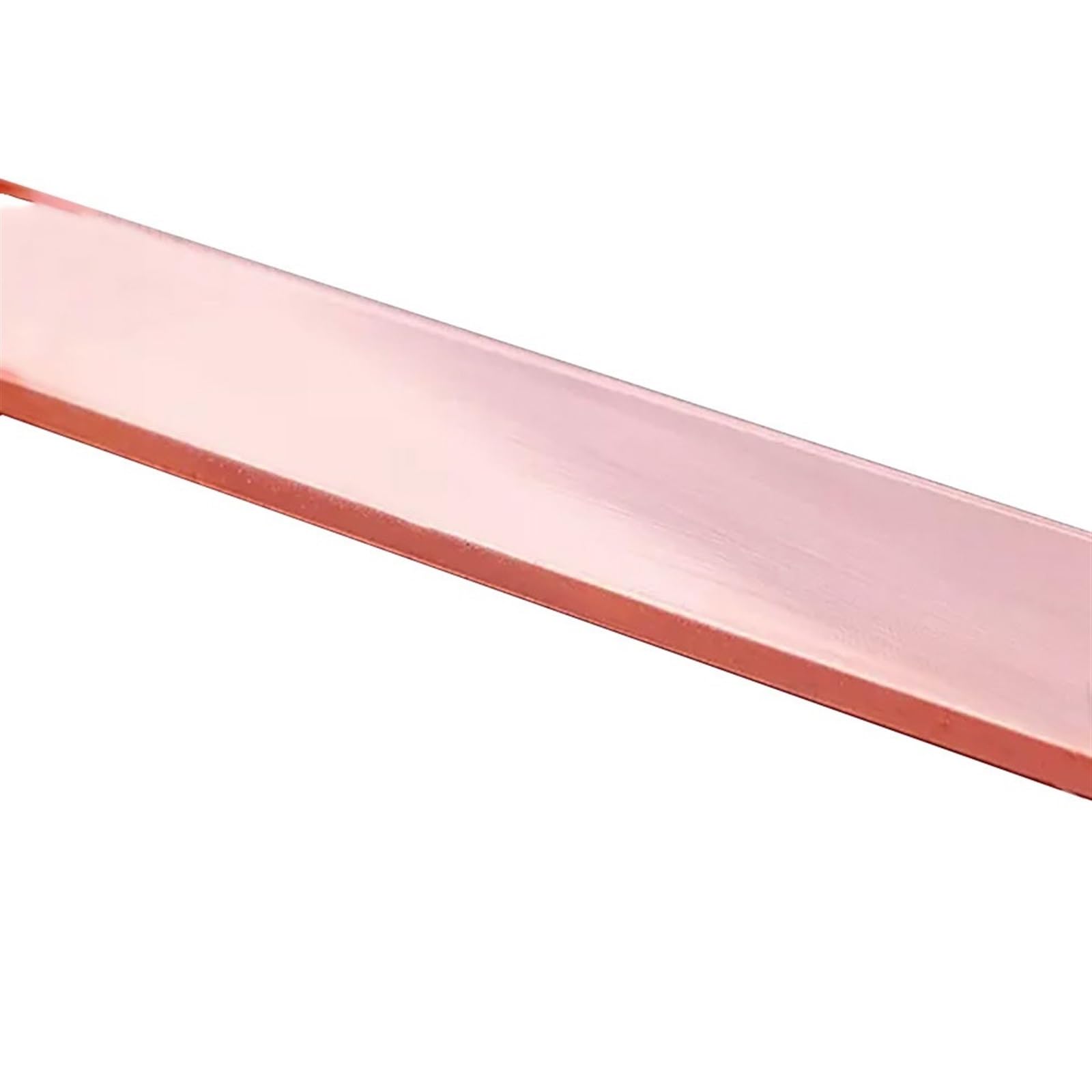 Barra colectora de cobre rojo T2 de 10 mm a 40 mm, placa de tierra conductora cuadrada plana for proyectos de bricolaje de modelismo. Artesanía(35x45x100mm)