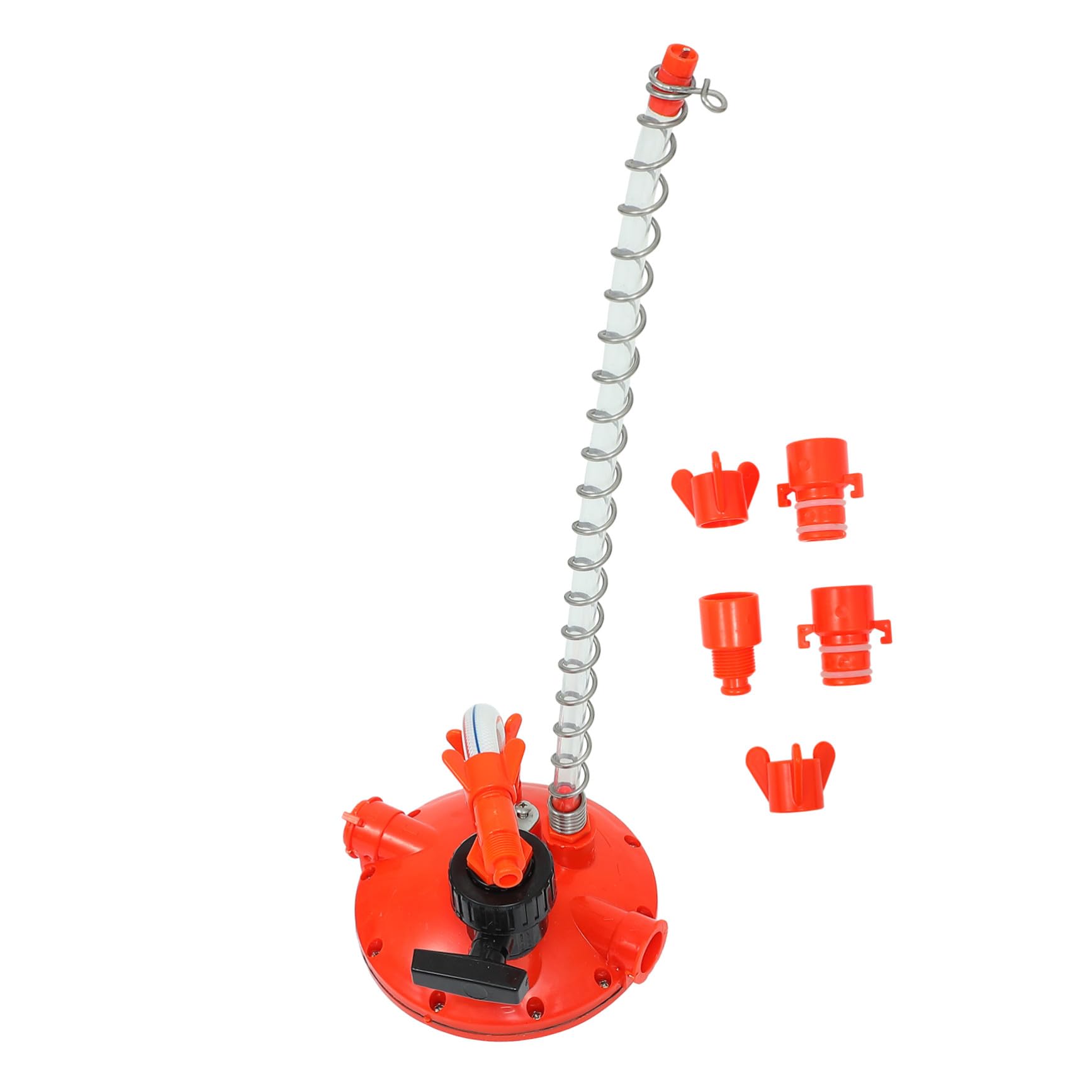 1 Pc Regulador Suministros para Pollitos Fuente para Beber Almacenamiento De Ropa Fuente De Agua para Pollos Decoración del Hogar De Halloween El Plastico Rojo Parrilla Codorniz