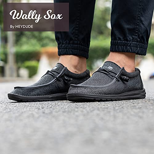 Hey Dude Men's Wally Sox Funk Multiple Colors & Sizes | Men’s Shoes | Men's Lace Up Loafers | Comfortable & Light-Weight - Image 3