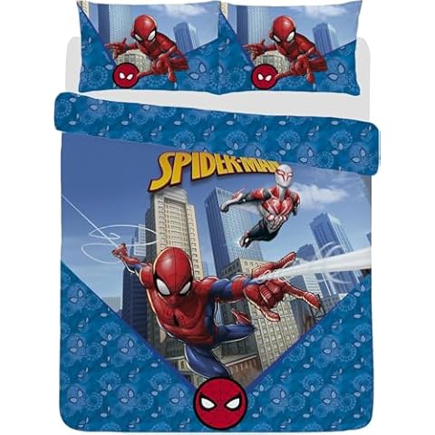 Dreamtex Spiderman Reversible Duvet Cover Set Cover