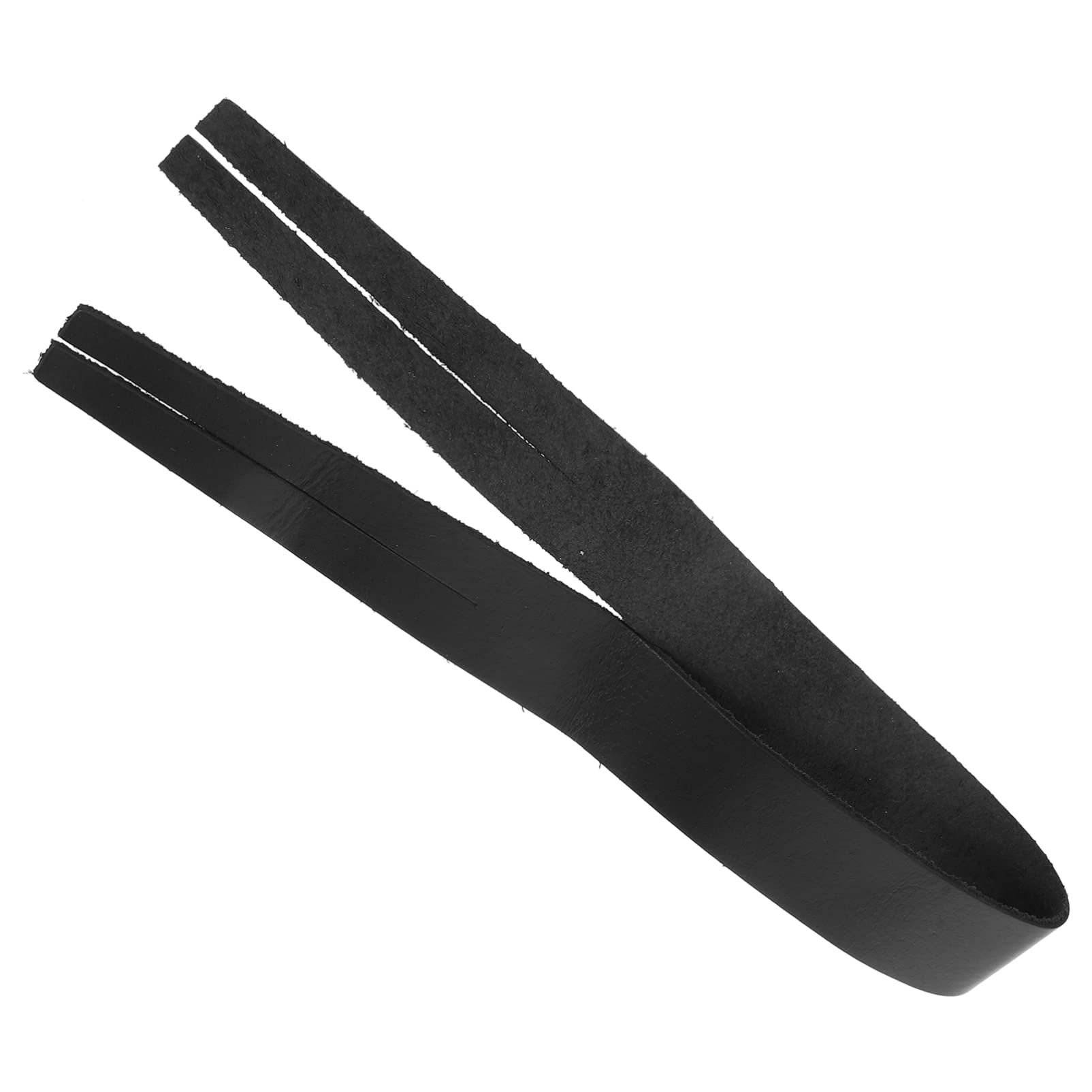 Milisten Cymbal Strap Leather Cymbal Straps Cymbal Instrument Accessory for Beginner (Black)