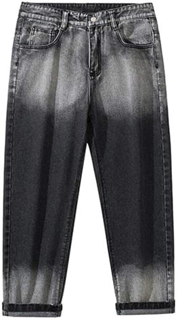 Amazon Qyyデニムパンツ メンズ ロングパンツ ジーンズ ゆったり ワイドパンツ デニム カジュアル ジーパン ストレート ズボン おしゃれ 大きいサイズ 夏 ジーンズ 通販