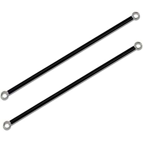 Heavy Duty Weighted Metal Curtain Rod Extender for Pergola with Guide Poles