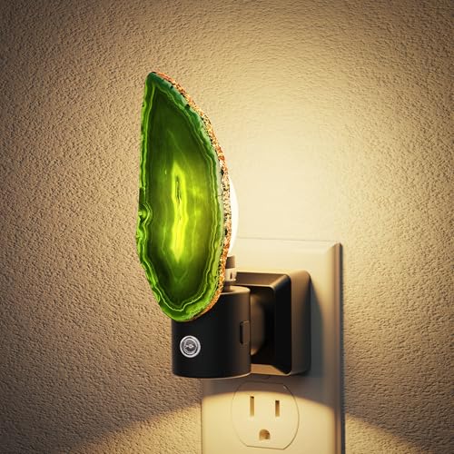 Image of JandCase Night Lights Plug into Wall, Agate Night Light