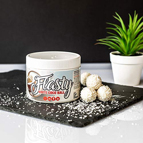sinob Flasty Geschmackspulver (Weiße Schokolade Kokos) 1 x 250g Kalorienarmes Flavour Pulver mit Nur ca. 8 kcal pro… – Bild 4
