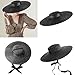 GORBUS Spring Outdoor Straw Weaving Hat For Woman Teens Fashion Adult Unisex Oversize Brim Straw Weaving With Ribbon