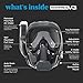 Seaview 180 V3 Full Face Snorkel Mask Adult- The V3 is the Perfect Snorkeling Gear for Adults- Snorkel Mask with 180 Panoramic Viewing and Up to 600% Easier Breathing- Patented Flowtech Air Intake