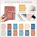 Kosiz 12 Sets Inspirational Christian Gifts Bulk Christian Notebooks Prayer Journals with Pens Spiral Bible Journals Religious Gifts for Church Grandparent Pastors Day Sunday School (Bright Color)