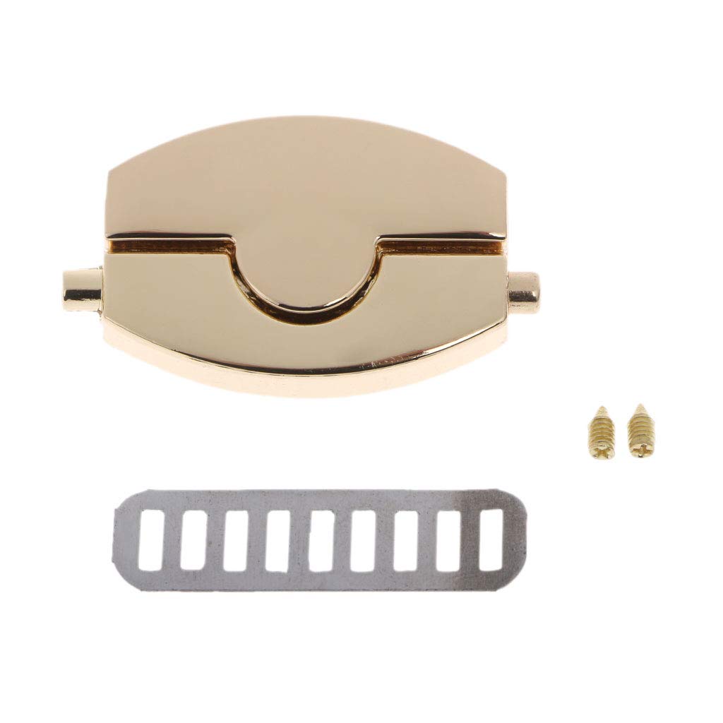 Wowowo Gold New Metal Clasp Turn Lock Twist Locks For Diy Handbag Craft Bag Purse Hardware
