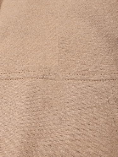 Image of KiddoPanti Unisex Solid Pullover Hooded Fleece Sweatshrit | Cotton Poly Fleece Fabric | Waist Length, Full Sleeve Hoodie | 2 Kangaroo Pockets | Winter Wear for Boys & Girls