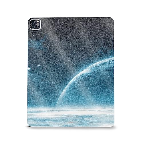 Image of MightySkins Carbon Fiber Skin Compatible with Apple iPad Pro 12.9 inch M2 6th Gen (2022) Full Wrap Kit - Outer Space | Protective, Durable Textured Carbon Fiber Finish | Easy to Apply | Made in The USA