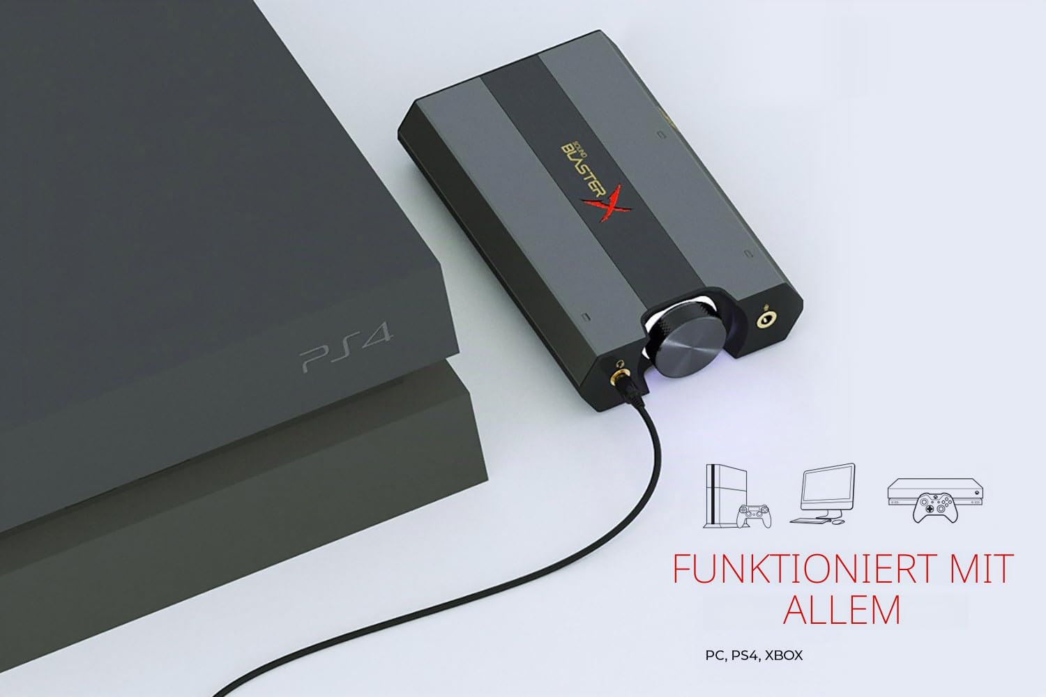 CREATIVE Sound BlasterX G6 7.1 HD Externe Gaming-DAC- und USB