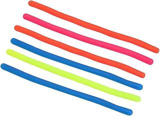 SAFIGLE 6Pcs Brinquedos De Corda Brinquedo De Corda Apaziguador Brinquedos De Corda Esticar Brinquedos De Corda Cordão Luminoso Brinquedo De Descompressão