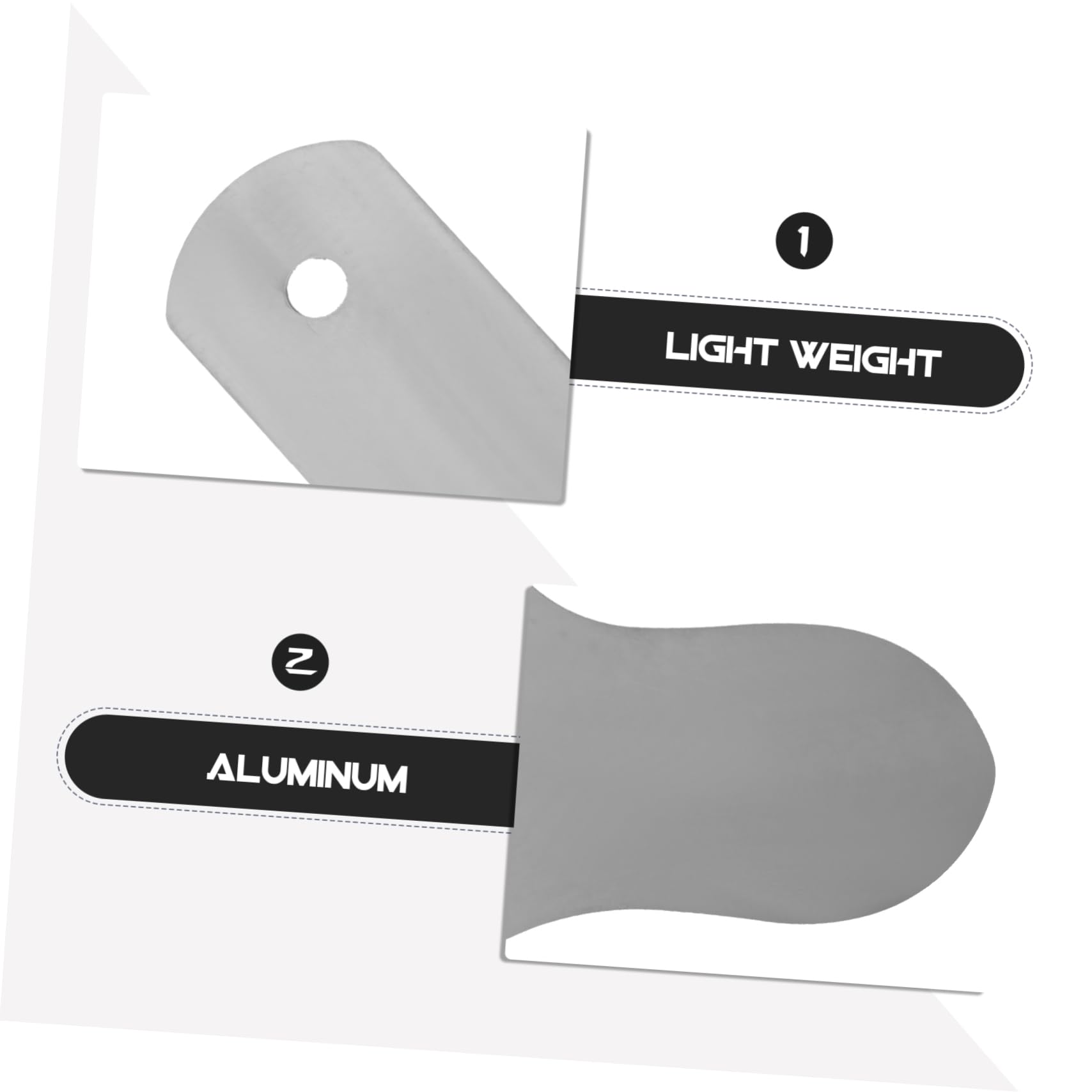 JEWEDECO Aluminum Socks Jigs Sock Display Holders Organizer Display Board Tools for Retail Store
