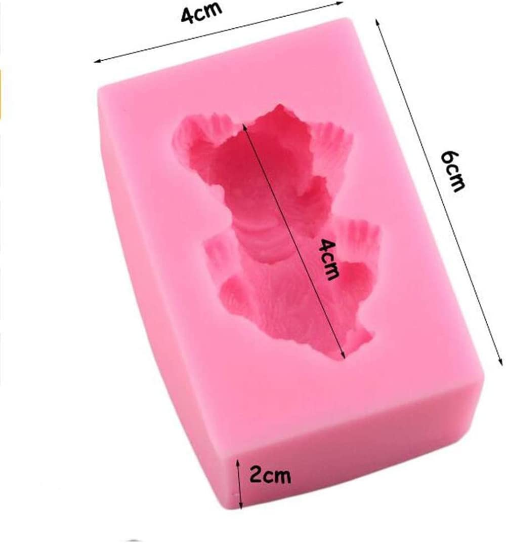 Stampo In Silicone 3D A Forma Di Osso Per Candele, Cioccolato, Torte - Fai Da Te