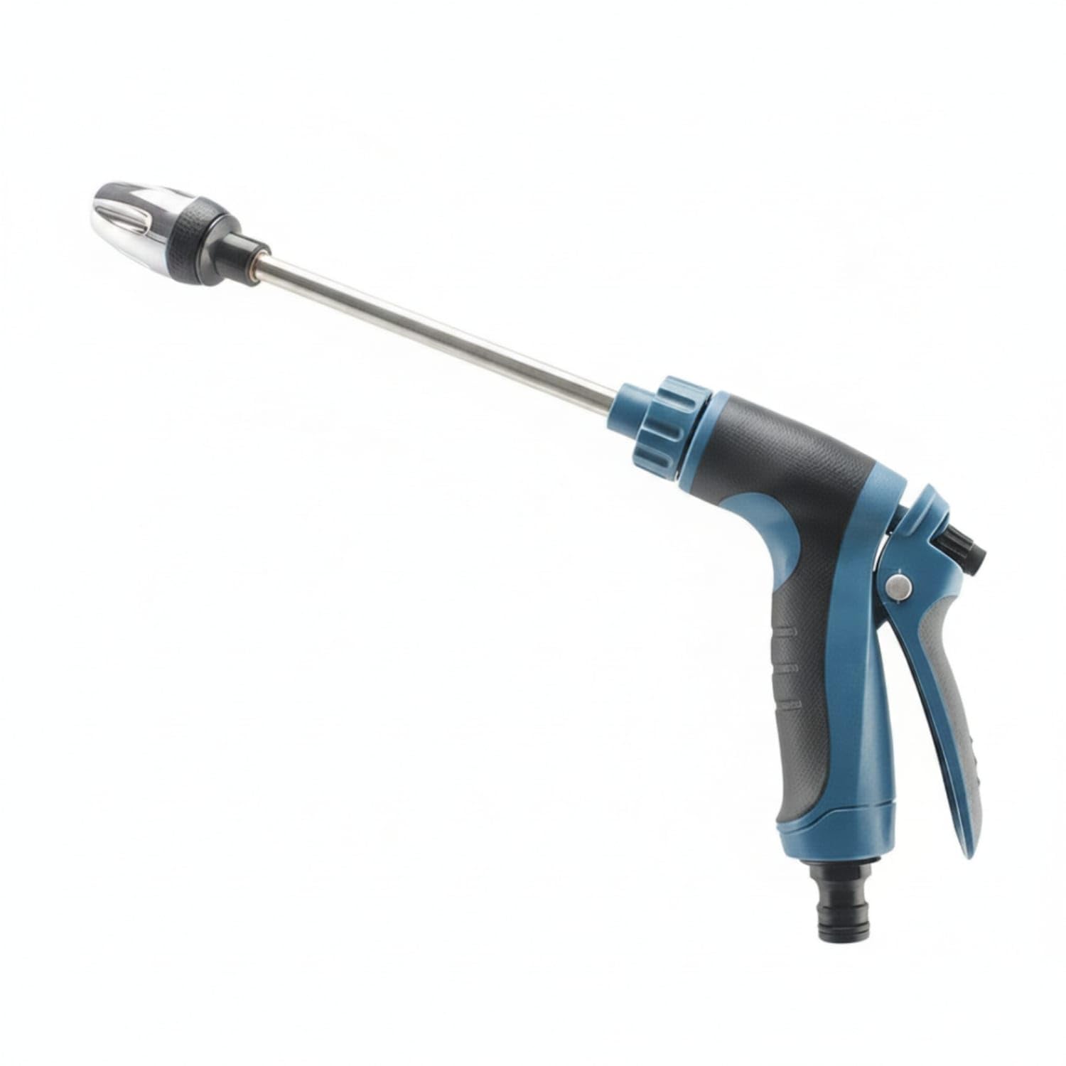 Handheld Car Wash Water Quick-Connect Wash with Wand Long-Reach Pistol Grip Sprayer Sturdy for Outdoor Cleaning, Blue T8 Long Gun-image-16