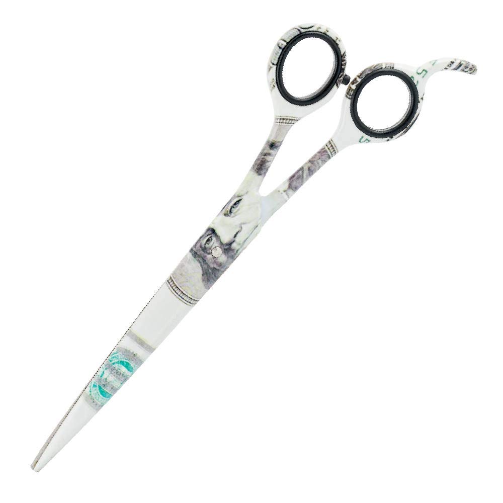 MD Graphic Design 8.5" Shear for Barbers and Stylists (Money)