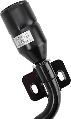 Vista 116 de TRQ Cuello de llenado de depósito de combustible negro compatible con Toyota Sienna 2004-2010