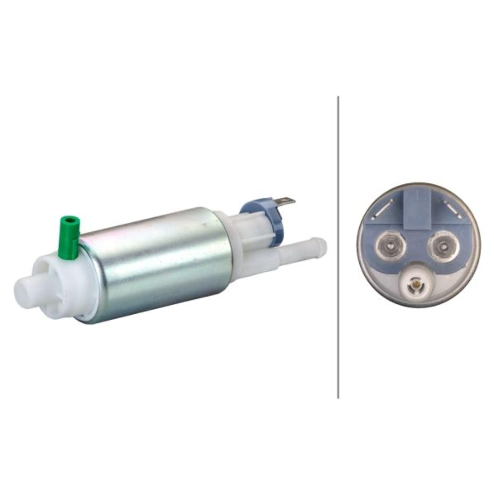 HELLA 8TF 358 106-251 Unidad de alimentación de combustible - eléctrico - 4polos - con junta/con sensor de nivel