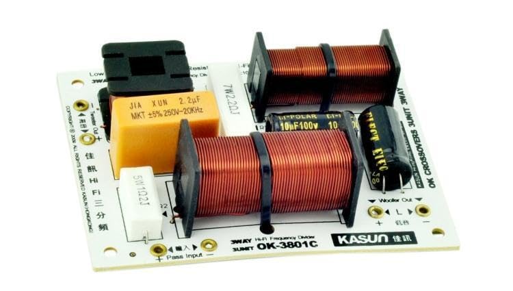 Generic 2X 180W 3 Unit Speaker Frequency Divider Audio Crossover Filter S-368C OK-3801C