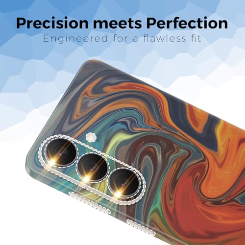 2 Pack of Phone Skins for Samsung Galaxy S26 - Lava Water| Protective Vinyl Covers | Textured Carbon Fiber Finish | Made in The USA by MightySkins by Vision Signs & Graphics - Used condition - Image 3