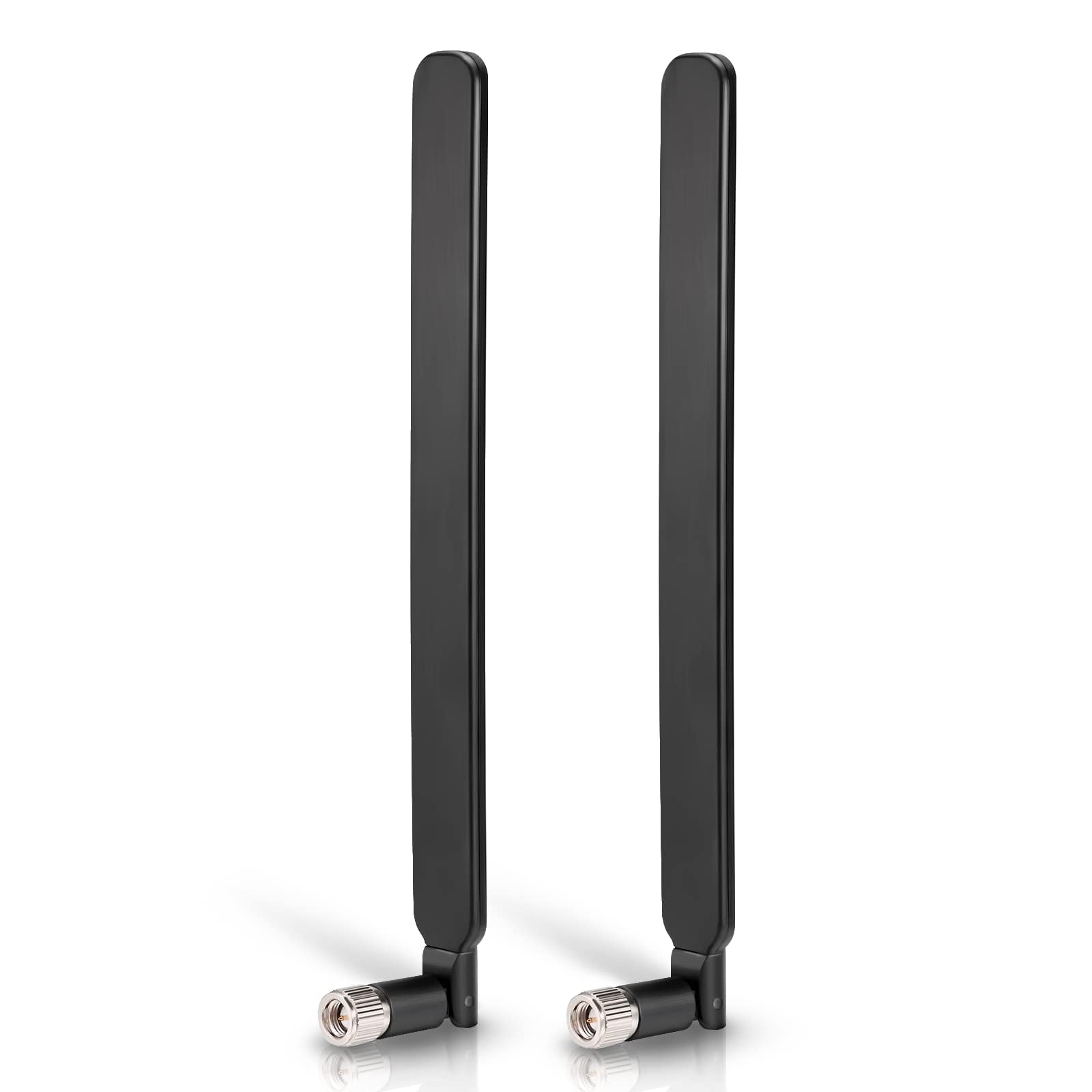 Bingfu Antena 4G LTE 6 dBi 698-2700 MHz SMA wtyczka wielokierunkowa | Antena wielokierunkowa do routerów 4G LTE, CPE, Gateway, urządzeń IoT, hotspot i kamer monitorujących