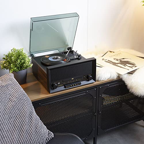 Fenton RP135W – Platine Vinyle CD, Platine Vinyle et Lecteur CD, Technologie Bluetooth, 3 Vitesses de disques 33, 45 et… - Les Beatles, Paul McCartney, John Lennon, RIngo Starr, George Harrison Fenton RP135W - Platine Vinyle CD, Platine Vinyle et Lecteur CD, Technologie Bluetooth, 3 Vitesses de disques 33, 45 et… – Image 7