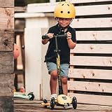 Scoot & Ride Lemon dziecięcy kask rowerowy, 51 do 55 cm