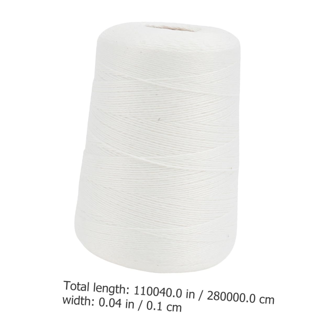 Ficelle de Coton Alimentaire 1mm, 1 Rouleau pour Saucisses et Jambon