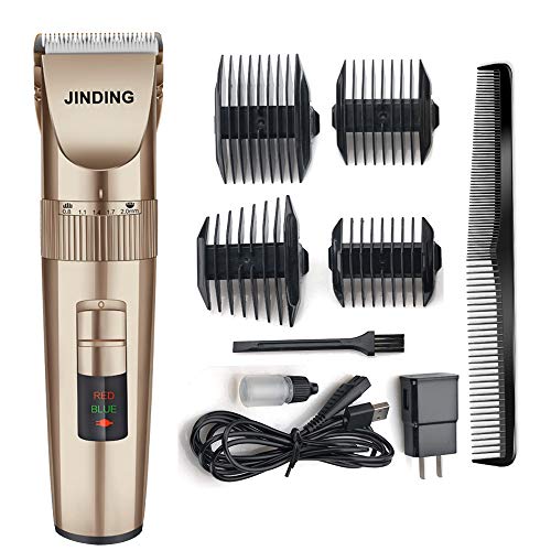 Cordless Hair Clippers for Men, Electric Haircut, Hair Trimmer, Professional Haircutting Kit, Rechargeable Beard Trimmer - with Titanium Ceramic Blade, LED Display, Beard Trimmers-Great for Father/Hus Cordless Hair Clippers for Men, Electric Haircut, Hair Trimmer, Professional Haircutting Kit, Rechargeable Beard Trimmer - with Titanium Ceramic Blade, LED Display, Beard Trimmers-Great for Father/Hus