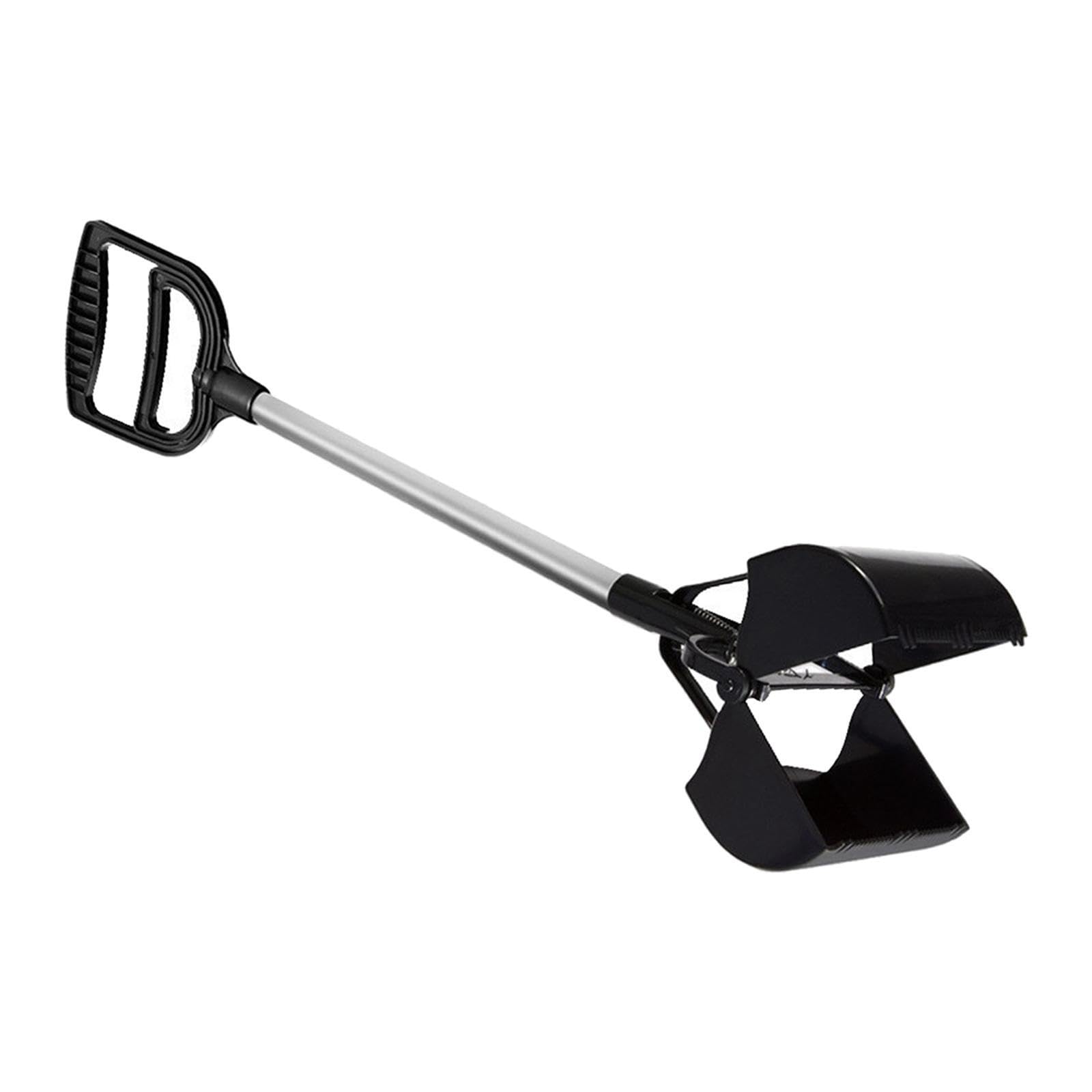 Pala de Limpieza sin Esfuerzo Pala de fácil Agarre con Mango Largo Herramienta portátil para Limpiar Conejos al Aire Libre para dueños de Mascotas Limpieza de Patios