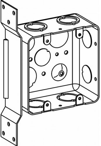 Orbit Industries DHB-2-FB 2-G Caja práctica dibujada + FLT BRKT 2-18" DP