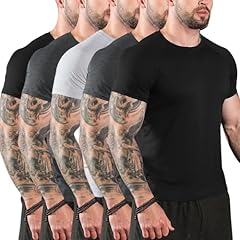 5 Pack Black, Black, Dark Grey, Dark Grey, Light Grey