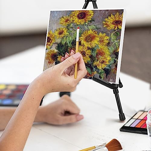 Aroic 6PCS STEEL EASEL BLACK 6Pack 14'' Tabletop Easel thumb #7