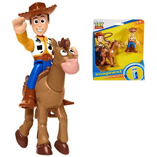Imaginext Woody and Bullseye Toy Story Figures 2.5