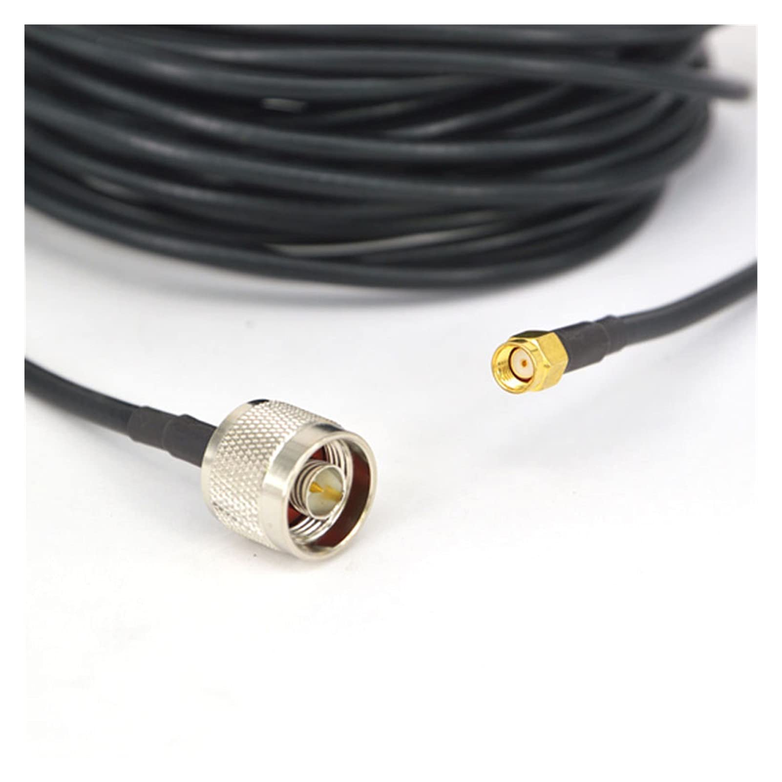 Artemisia Compatible with N mâle à rp-SMA Masculin WiFi Antenna Extension Cable RG58 COAXIAL Pigtail 10M