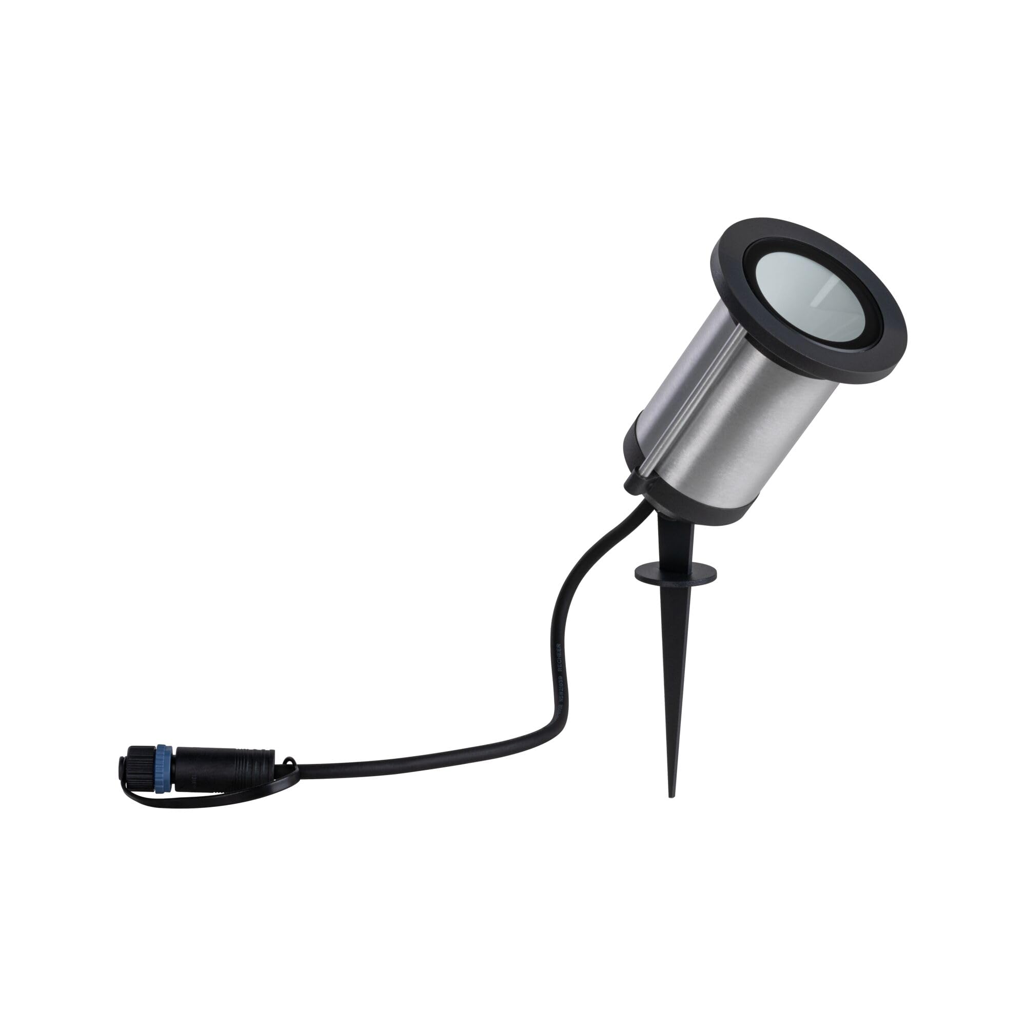 Paulmann 94285 Luminaire d'extérieur LED Plug & Shine spot Classic incl. 1x5,1 watts IP65 Protection contre les immersions Anthracite Éclairage de jardin Métal Blanc chaud 3000 K