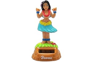 Shaka Hula Girl Solar Dashboard Doll