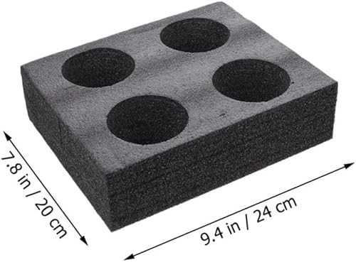 Miniatura 7 de Zerodeko Soporte de vaso de algodón de punto Portabotellas de bebidas Bandeja de bebida Bandeja portadora de bebidas Soporte de transporte de