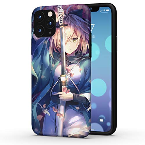 THE DREAMY LIFT iphone 11 pro ケース カバー アニメ 漫画 20個模様 二頭身 FGO Fate/Grand Order fate stay night 綺麗 萌え ゲーム グッズ スマホ アイフォンケース シェル ストラップ おしゃれ IMD TPU かわいい フィギュア ソフト 耐衝撃 レンズ保護 脱着簡単 指紋防止 スリム 軽量 傷防止 (iphone 11 pro, 沖田)