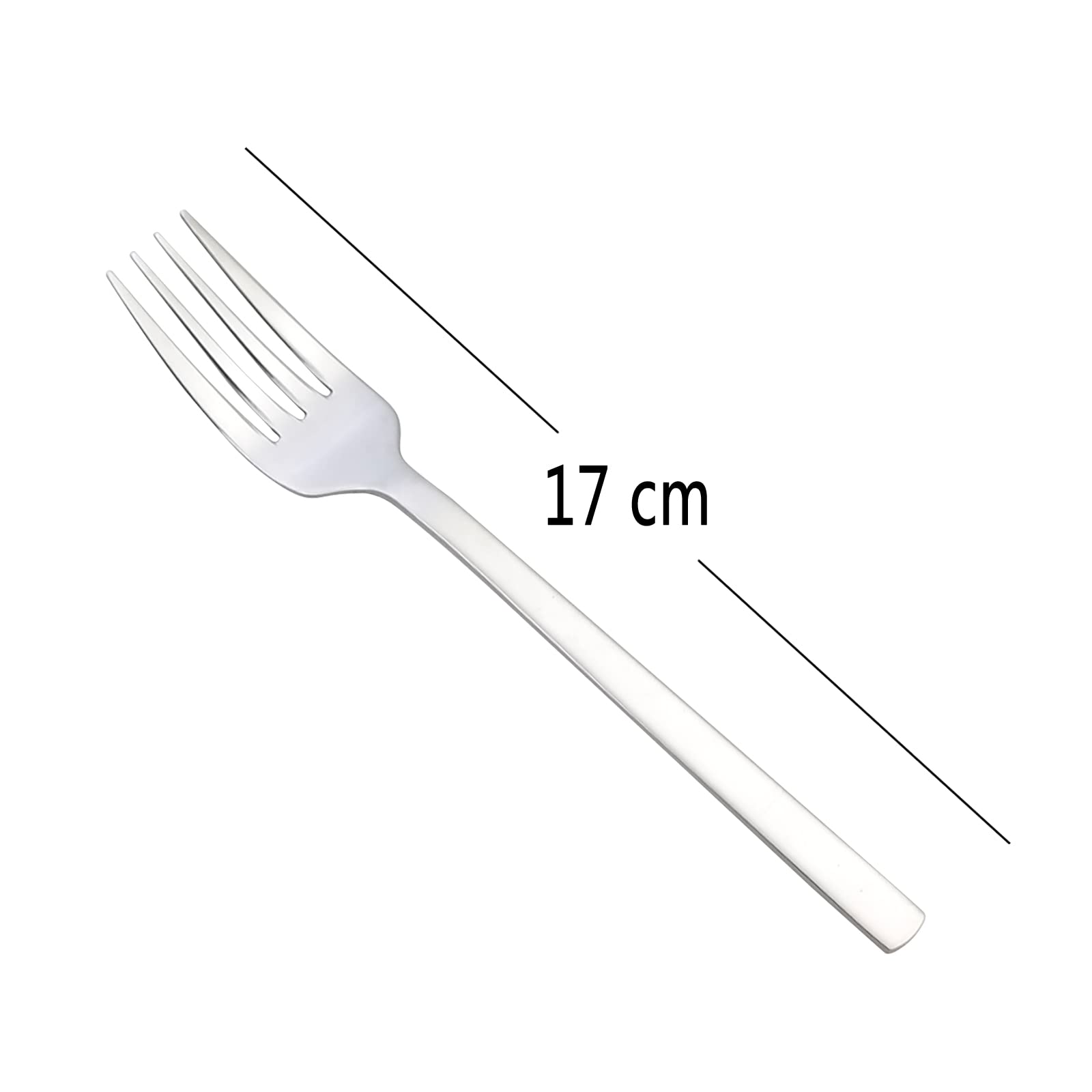 IBXWMNG Lot de 6 fourchettes à fruits et à dessert en acier inoxydable, idéales pour gâteaux, cocktails, salades, fêtes d'anniversaire, pour la maison, le restaurant, inoxydable et durable IBXWMNG Lot de 6 fourchettes à fruits et à dessert en acier inoxydable, idéales pour gâteaux, cocktails, salades, fêtes d'anniversaire, pour la maison, le restaurant, inoxydable et durable