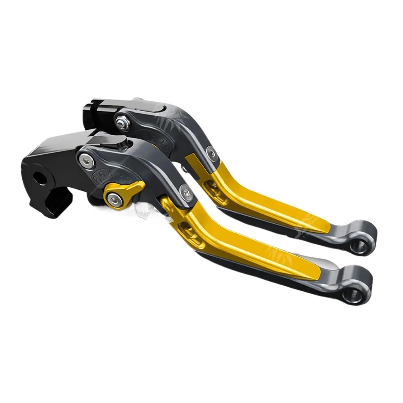 Ktebnwosd Ty For Ya&Maha Mt07 Fz07 Clutch Lever Brake Lever Set Adjustable Folding Handle Levers Motorcycle Accessories Parts Brake Clutchs Levers