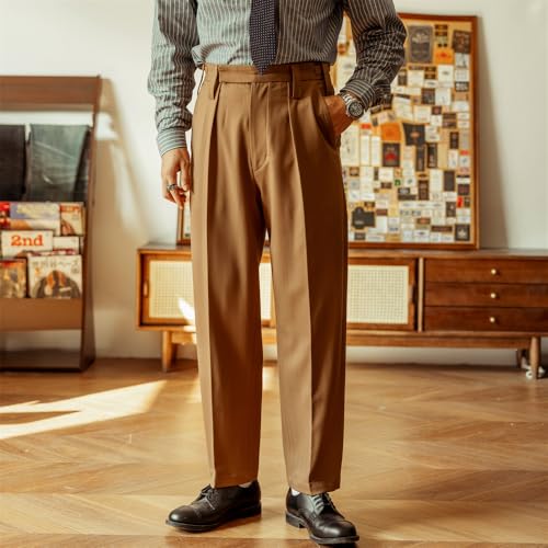 Red Tornado Army No 2 Dress Pants High Rise2