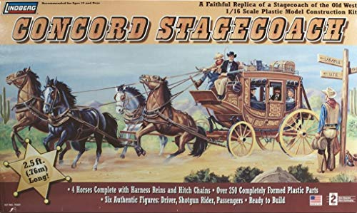 Lindberg 1:16 scale Concord Stage Coach