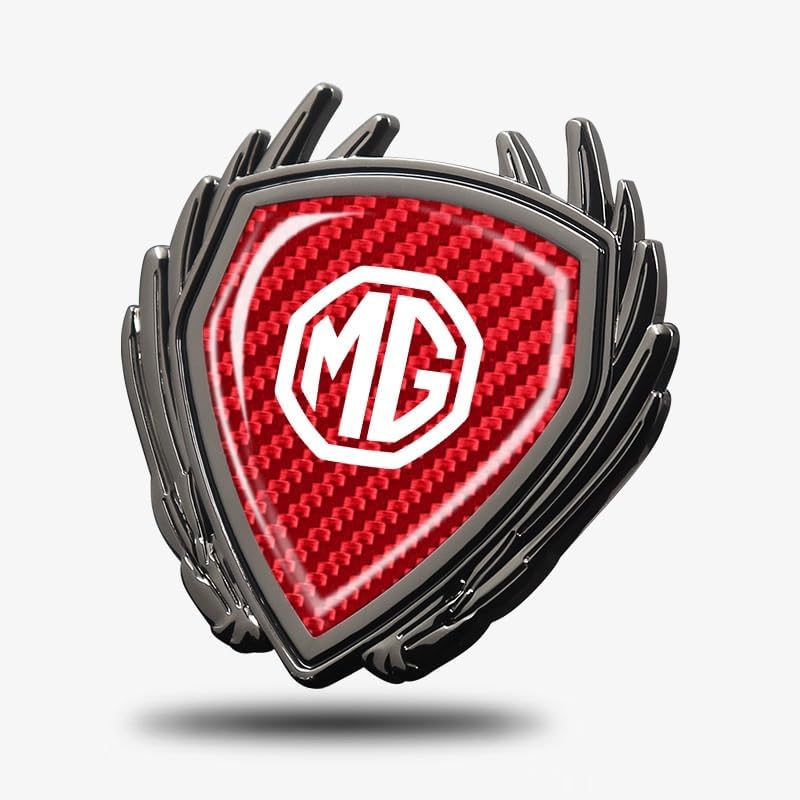 3D Car Badge Stickers for MG ZS EV EZS 2017-2022 2023 2024, Emblem Decals Weatherproof Automotive Logo Stickers Car Styling Accessories