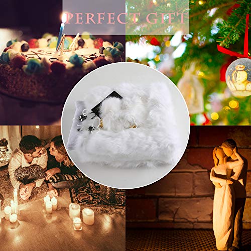 Image of Fur Story Fur Leg Warmers Real Fur Rabbit Winter Leggings Boot Toppers for Women