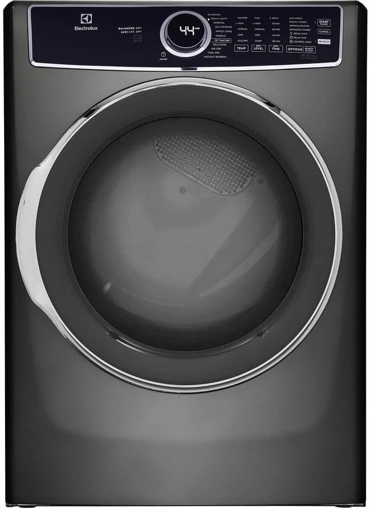 Electrolux 27" Electric Dryer with 8.0 Cu. Ft. Capacity, LuxCare™ Dry System, Predictive Dry™, Perfect Steam™, Eco-Friendly Normal Cycle