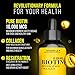 3-in-1 (Anti-Aging Formula) Biotin 10000 mcg, Collagen & Resveratrol - Stronger & Healthier Hair, Skin, Nails & Anti-Aging Effect | Organic Revolutionary Supplement | Made in USA | Visible Effect